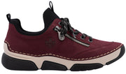 Bordeaux Lace Up