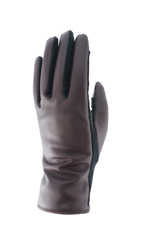 Brown leather glove