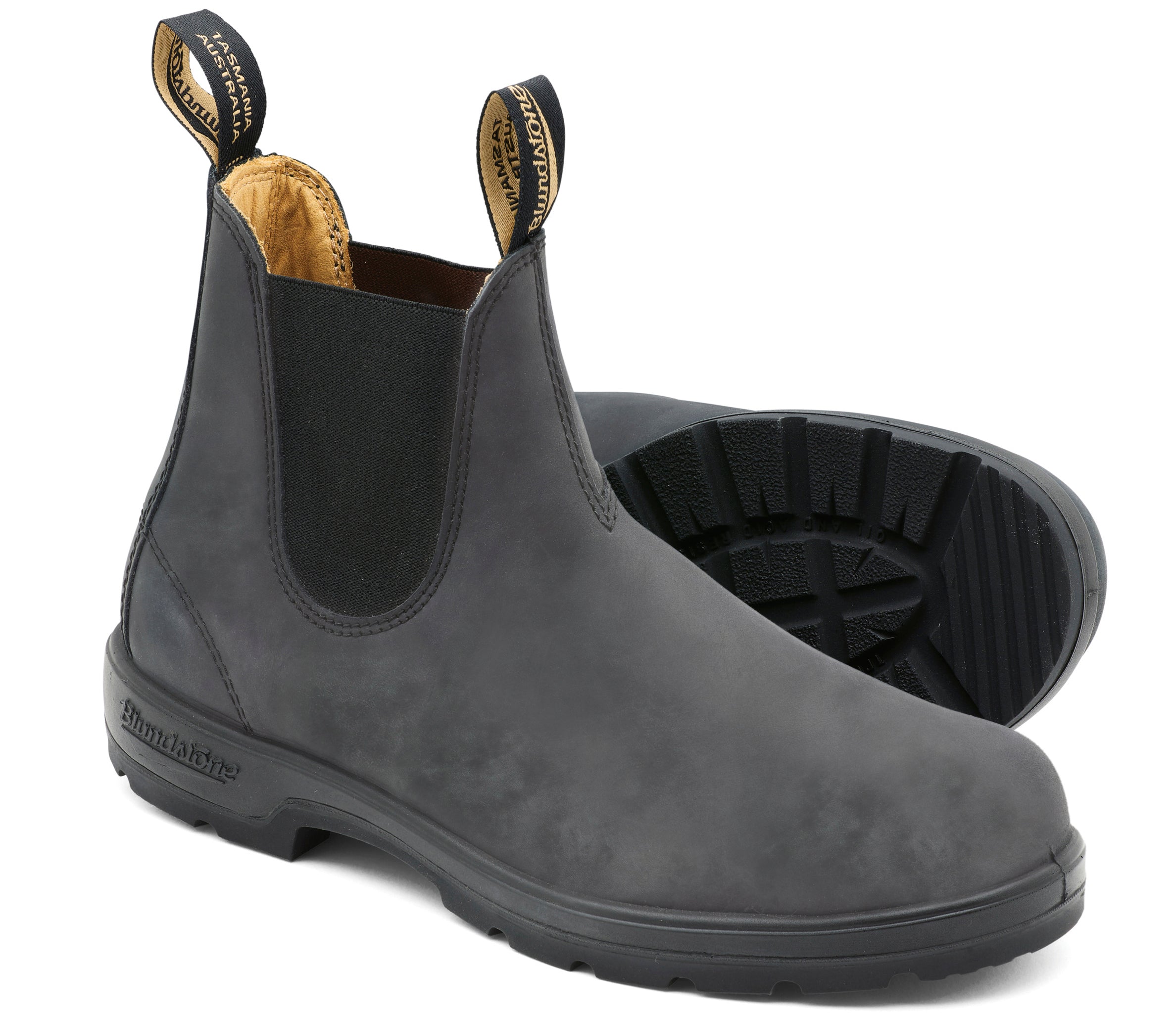 Blundstone 587 - Classic Rustic Black | Quarks Shoes