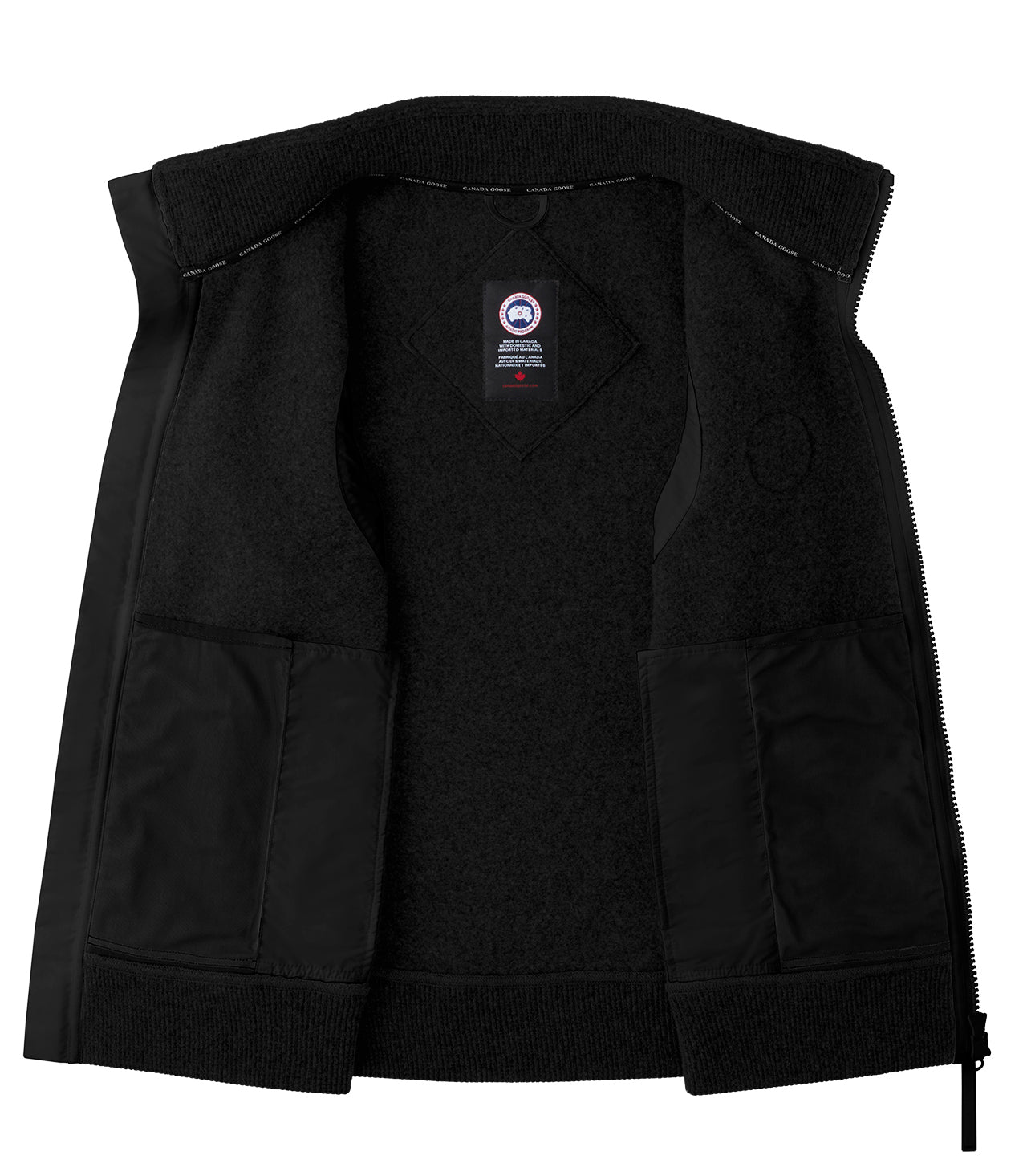 Mersey Fleece Vest Black – Quarks Shoes