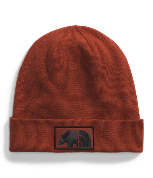 Dock Worker Recycled Beanie Brandy Brown Bear Graphic