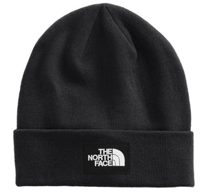 Black beanie with logo.