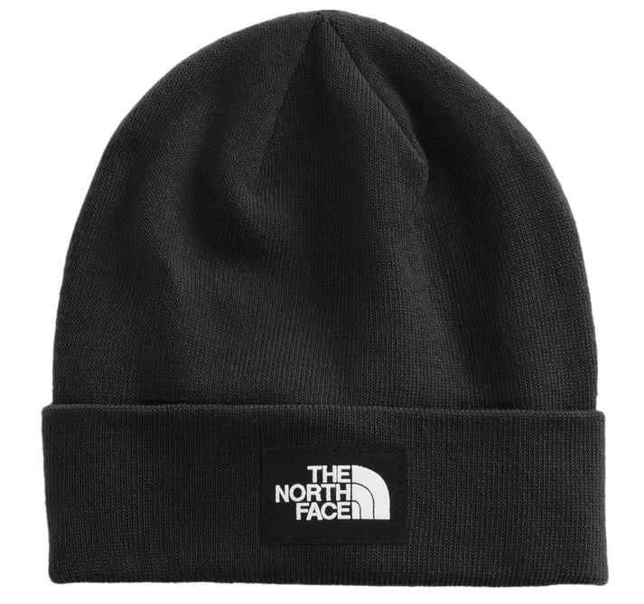 Black beanie with logo.