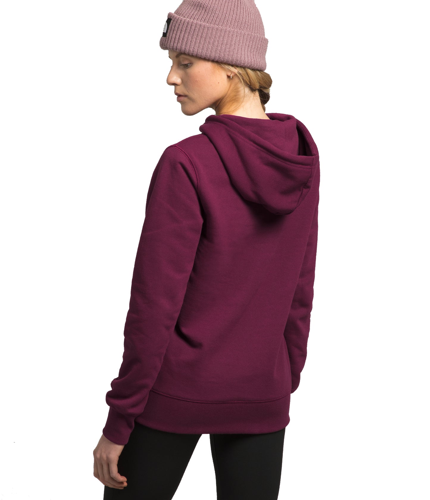 W Heritage Patch Pullover Hoodie Boysenberry