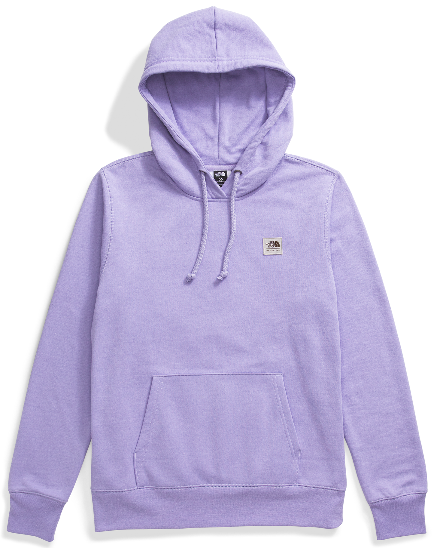W Heritage Patch Pullover Hoodie High Purple