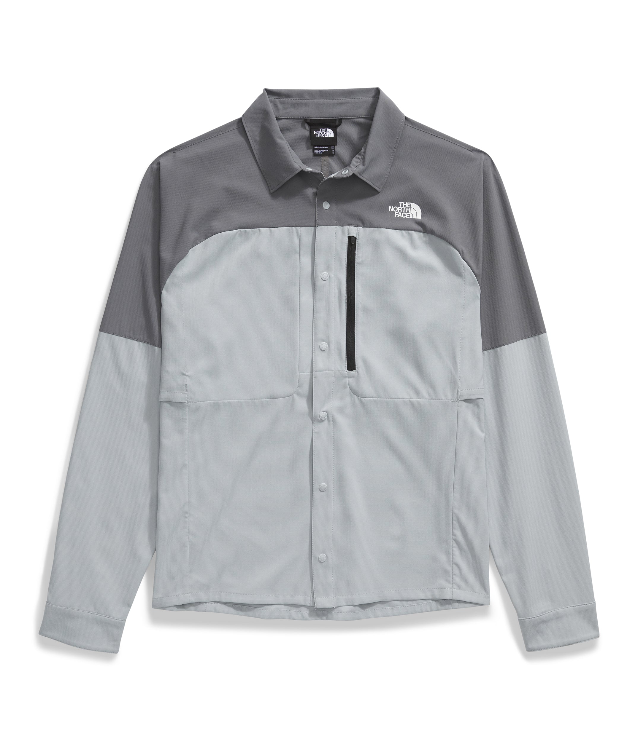 Men's First Trail Upf LS Shirt High Rise Grey Smoked Pearl Men's First Trail Upf LS Shirt High Rise Grey Smoked Pearl