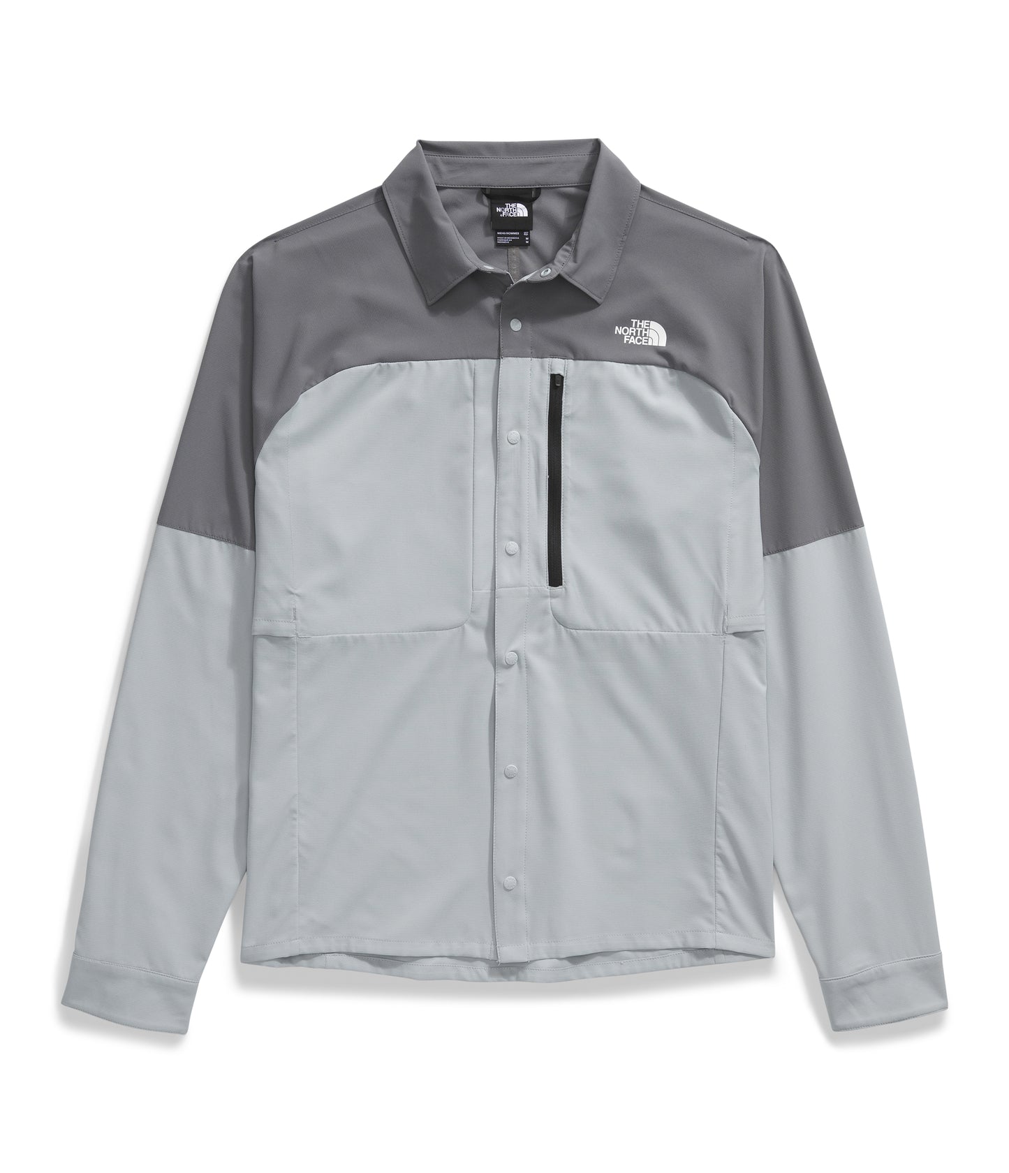 M First Trail Upf Ls Shirt High Rise Grey Smoked Pearl