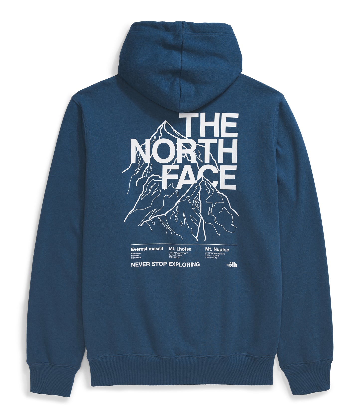 M Places We Love Hoodie Shady Blue TNF White