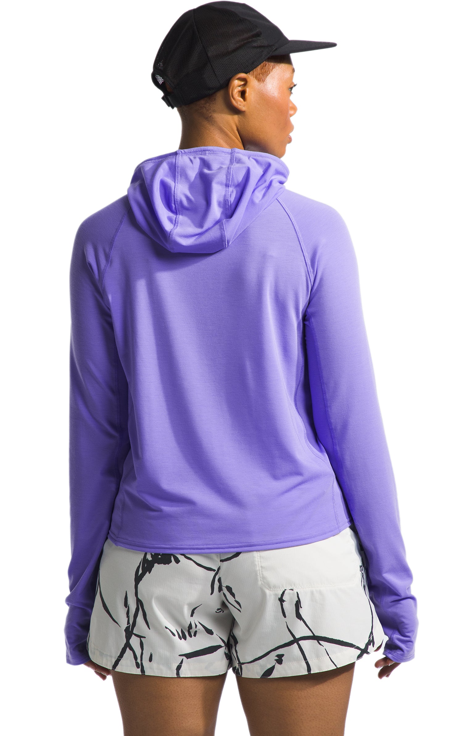 Women's Adventure Sun Hoodie Optic Violet | Quarks Shoes