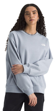 Women's Evolution Simple Dome Oversized Crew Blue Flax