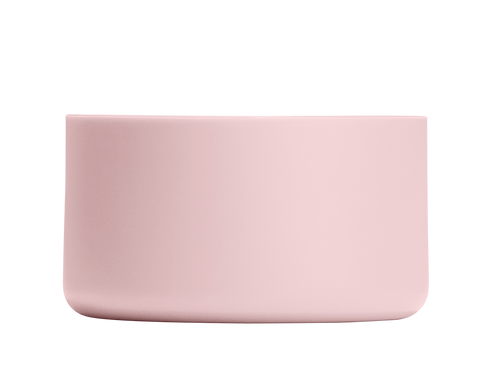 light pink ceramic planter