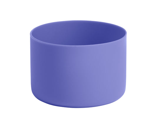 Purple silicone sleeve.