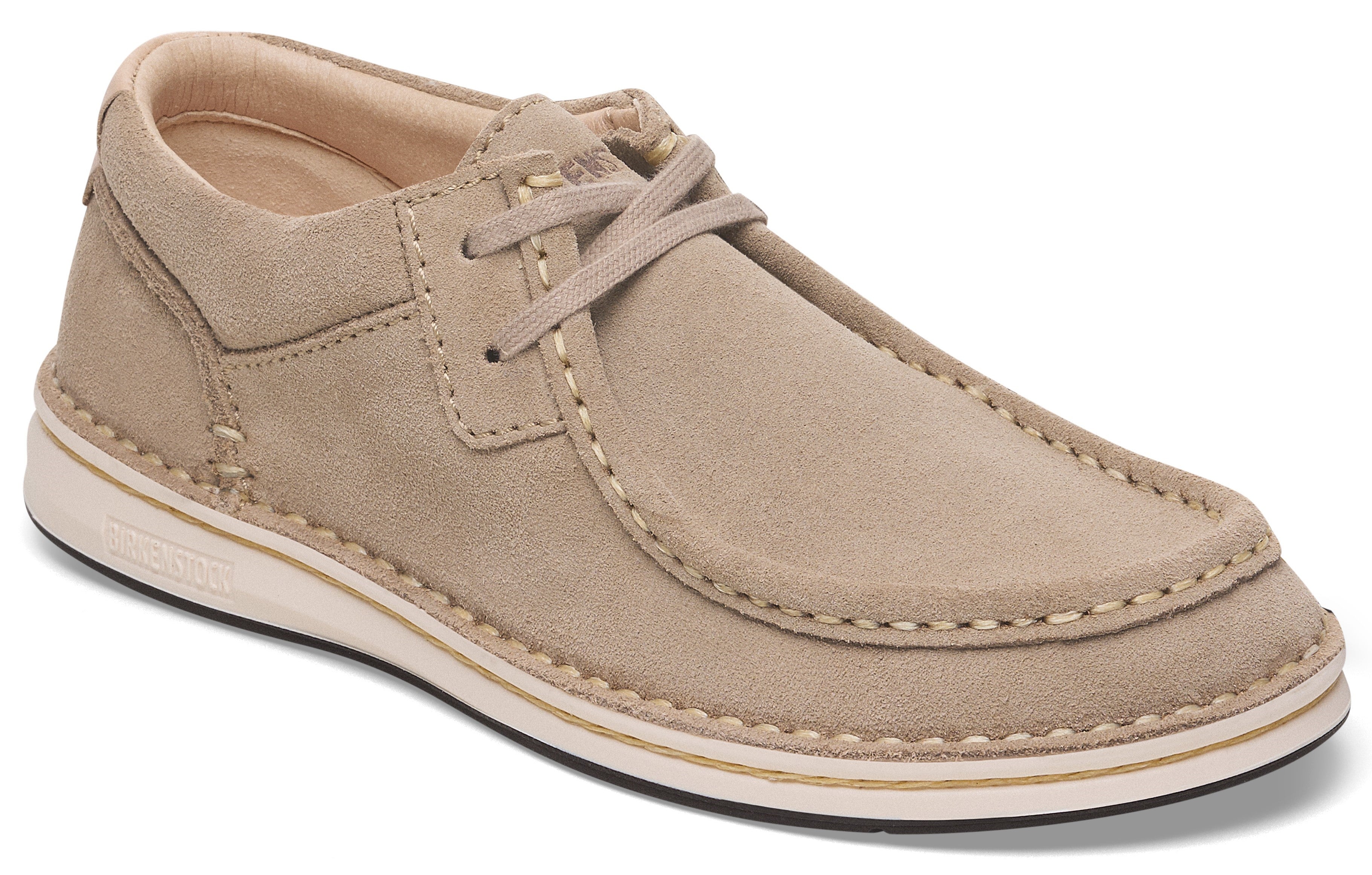 Pasadena Suede Taupe Regular Fit | Quarks Shoes