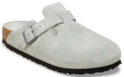 Boston Soft Footbed Suede Pure Sage Narrow Fit
