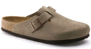 Boston SF Suede Taupe Narrow