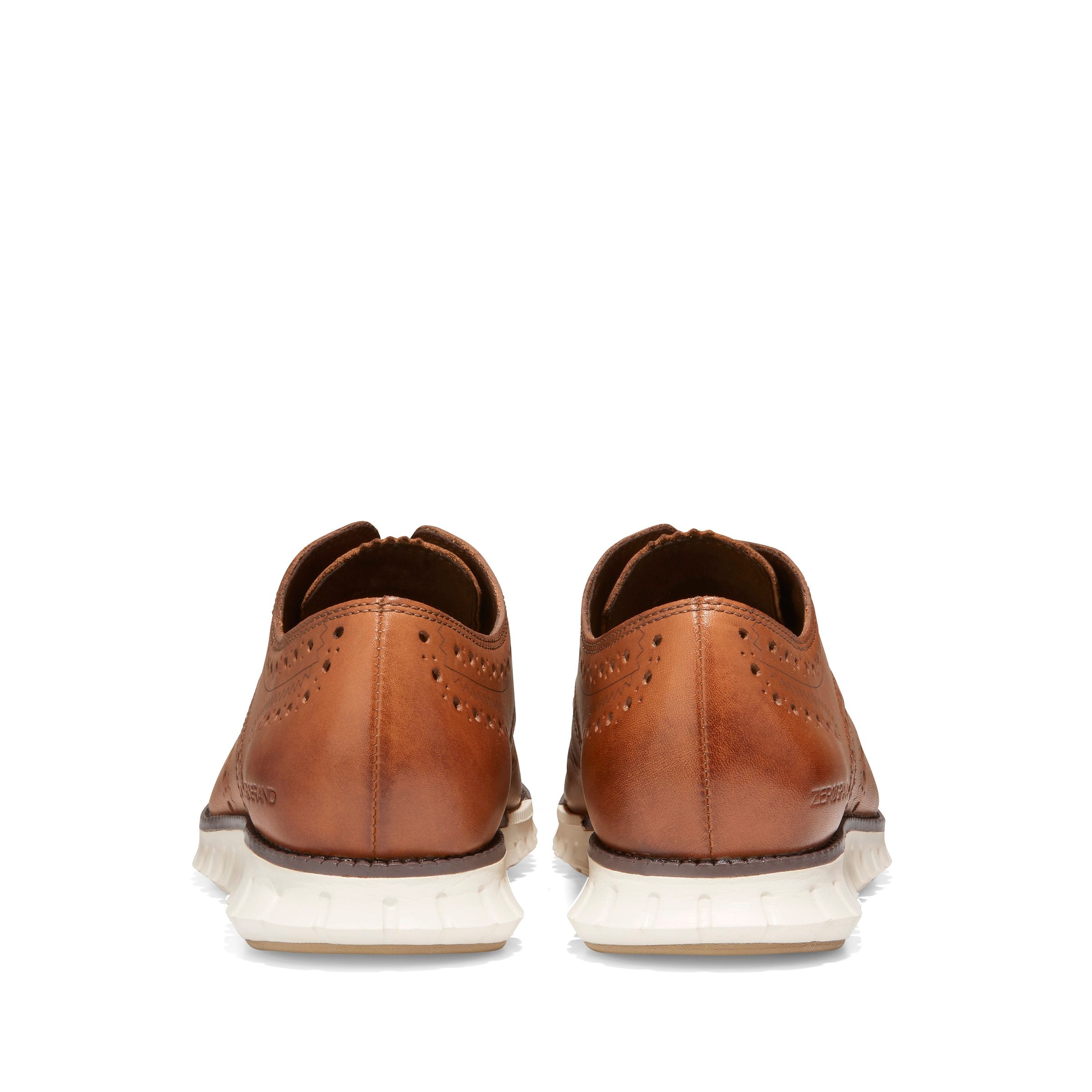 Zerogrand Wingtip Oxford Tan | Quarks Shoes