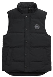 Mens Garson Vest Black Label CR Black