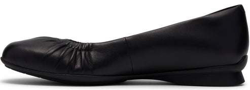 Black ballet flat.