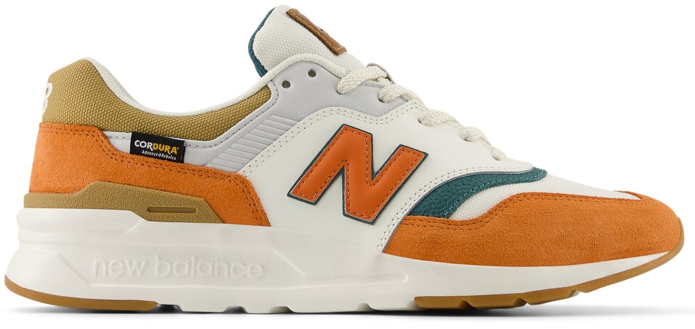 Mens 997h White/Orange | Quarks Shoes