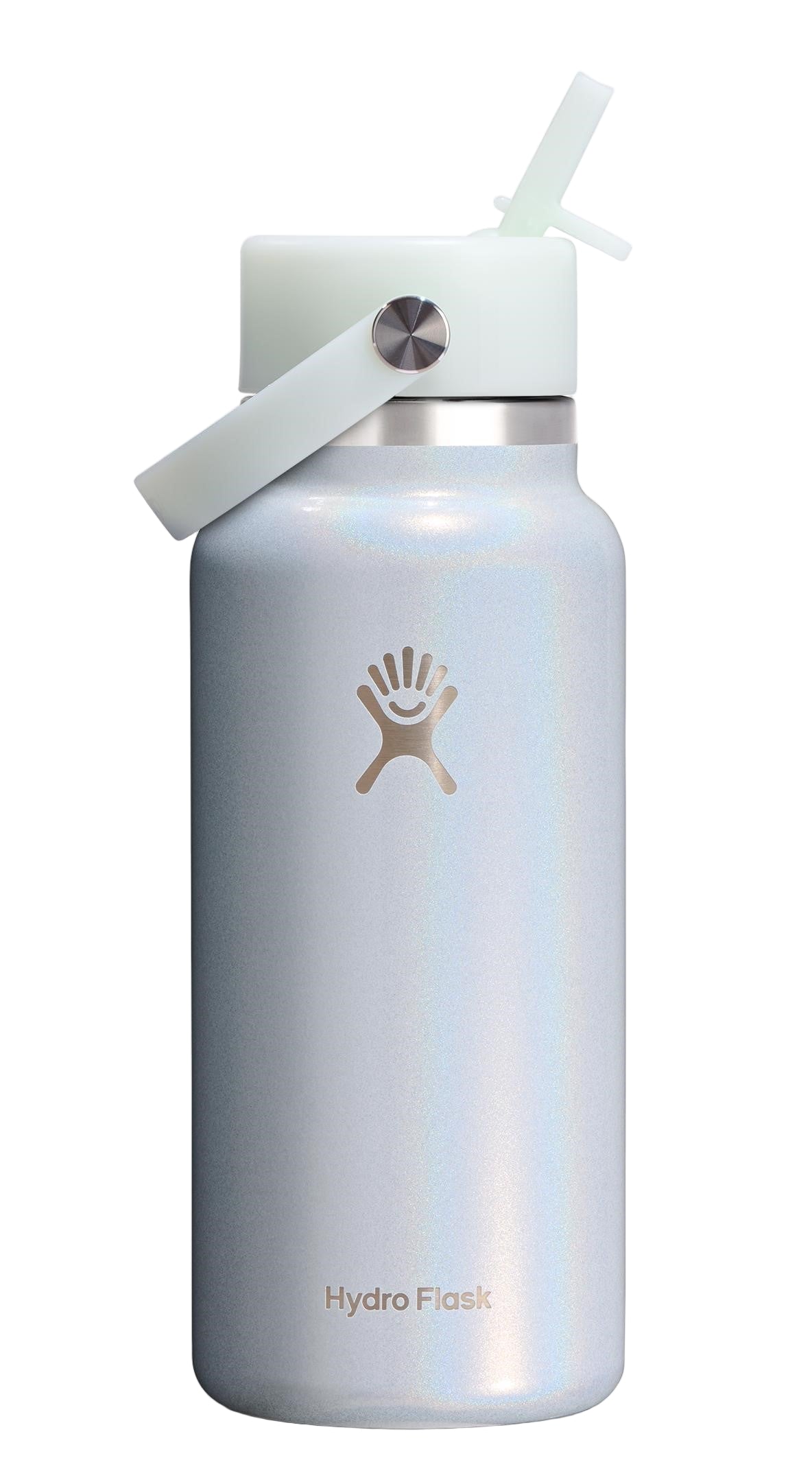 32oz Wide Flex Straw Glimmer Pink | Quarks Shoes