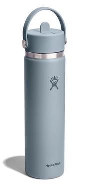 24oz Wide Flex Straw Cap Shale Gray