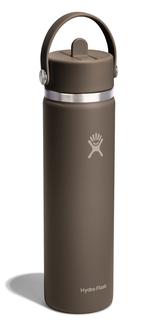Insulated flask with handle.