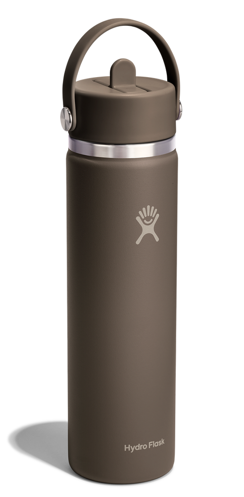 Insulated flask with handle.