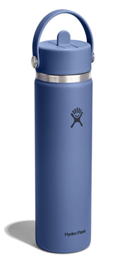 24oz Wide Flex Straw Cap Harbor Blue