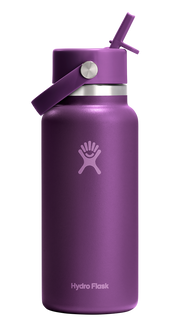 32oz Wide Flex Straw Cap Beachplum Purple