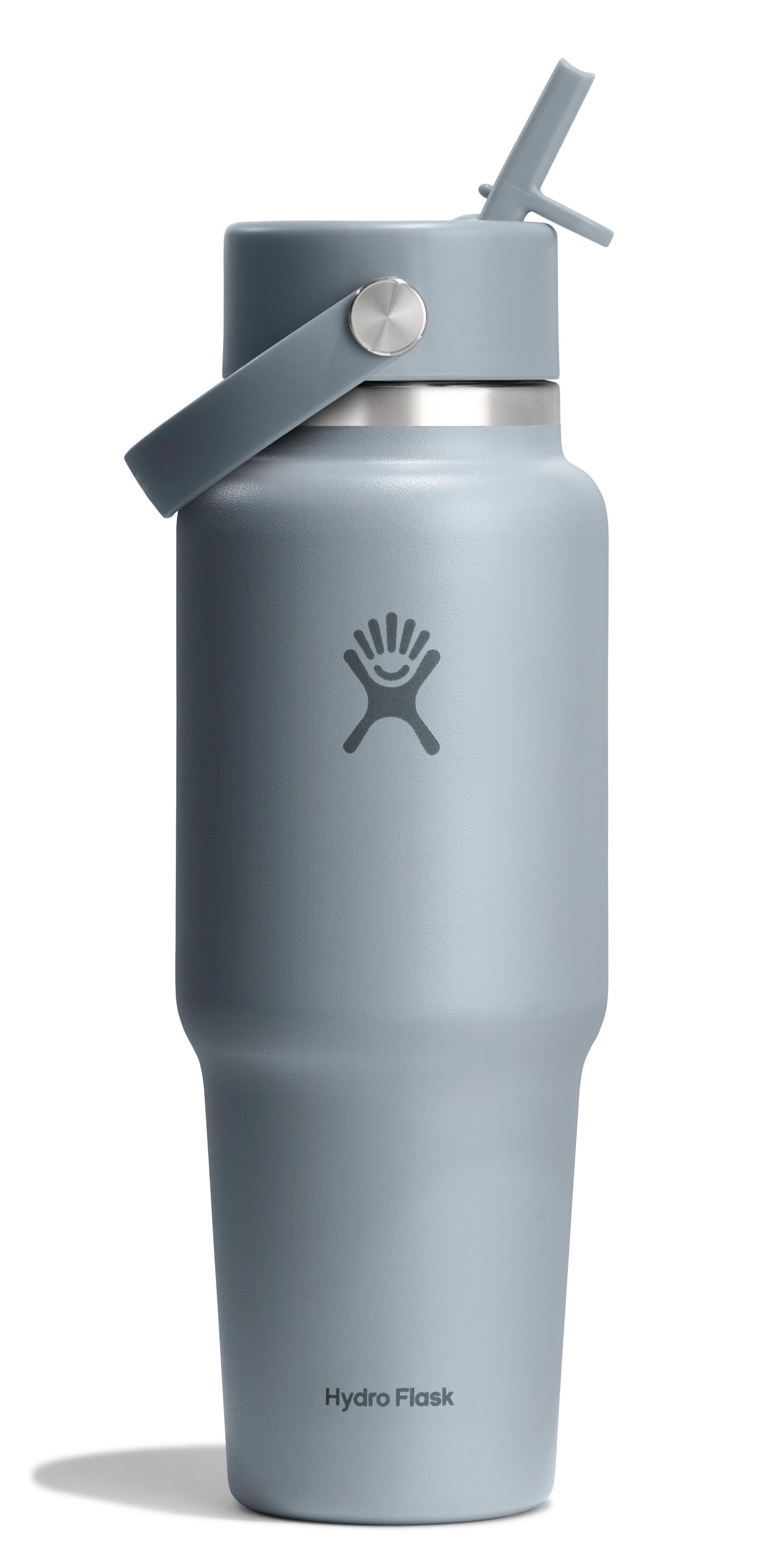 Hydro Flask with a straw and handle