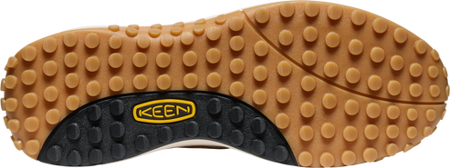Shoe sole with KEEN logo.