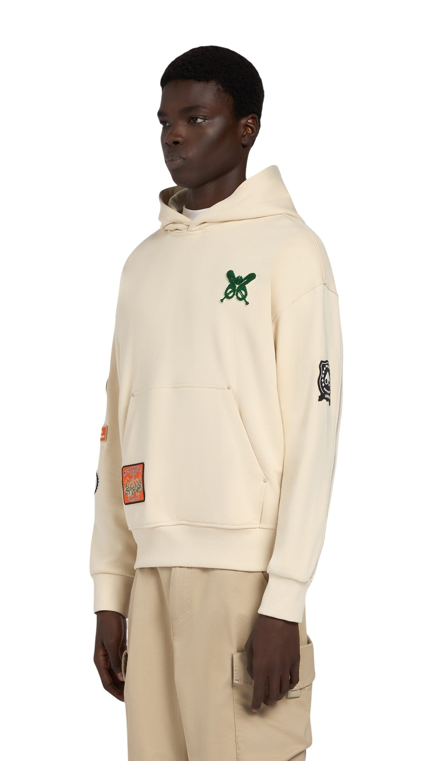 Impact Hoodie Bone | Quarks Shoes