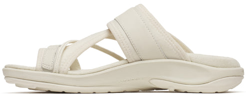 off-white sandal with multiple straps