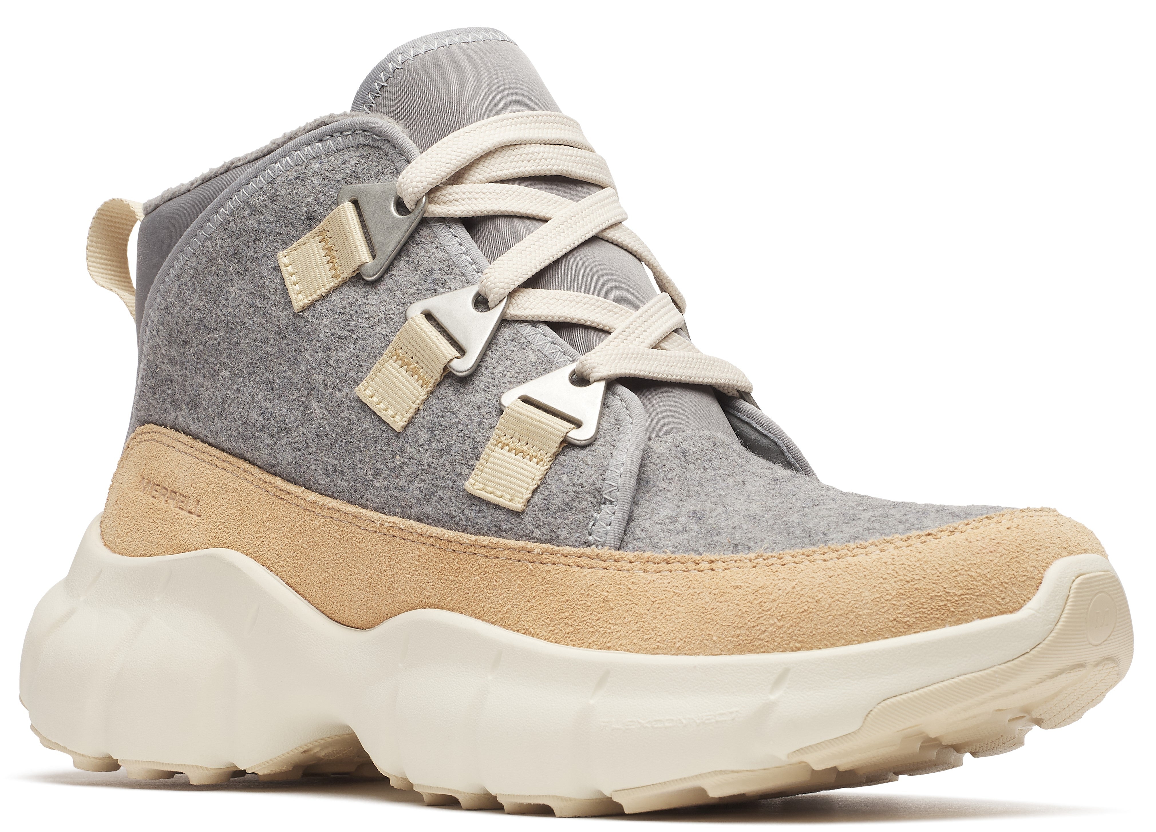 Clover Mid Wool WP Latte | Quarks Shoes