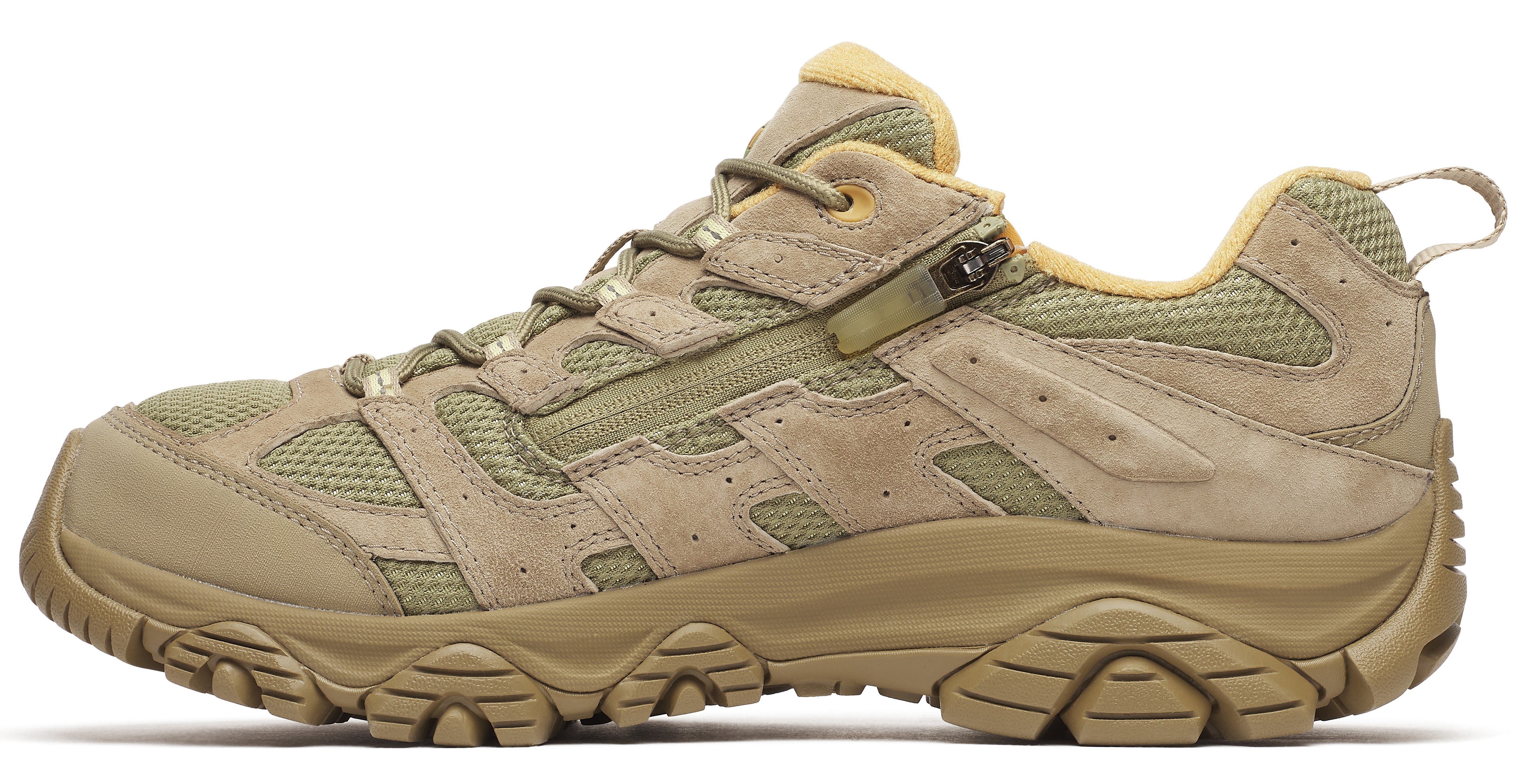 Men's Moab 3 Ready Zip Drab | Quarks Shoes