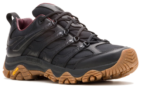 Moab 3 Luxe LTR Black/Gum | Quarks Shoes