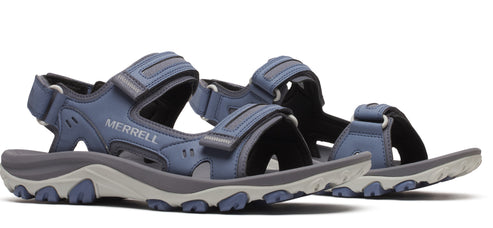 Pair of MERRELL sandals with adjustable straps.