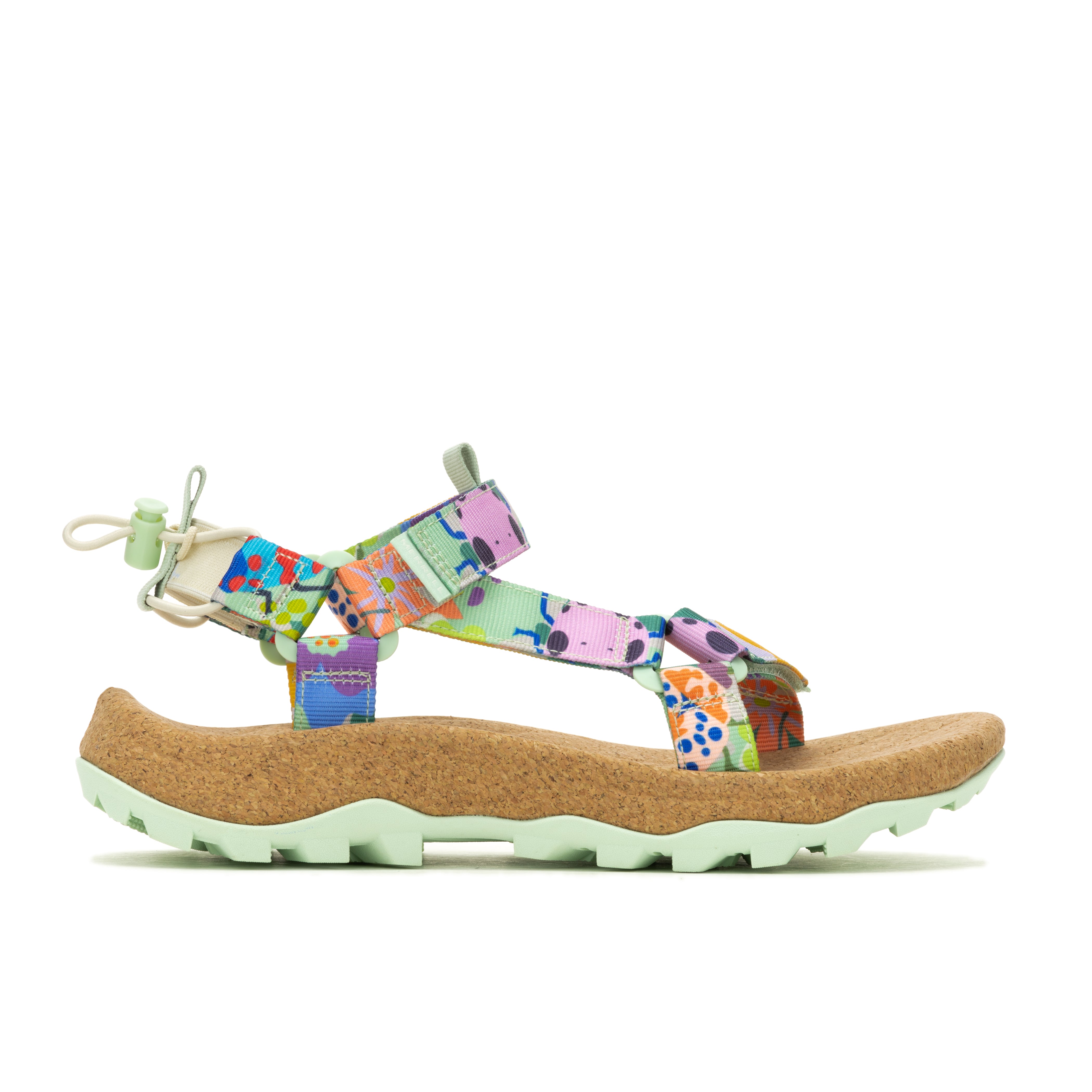 靴 FLOAT-SOLE SANDALS ZSpzx Flat Sandals for Women 2025,Round Toe Clear Sole