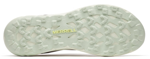 A shoe sole with the word "MERRELL" visible.
