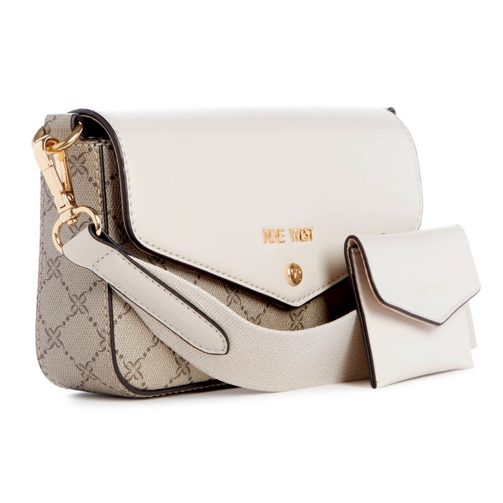 Bolso Bandolera Mini Nine West - Estilo Melocotón, Con Correa Ajustable Y Organización Interna, Ideal Para Salidas
