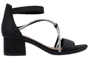 Black Strappy Dress Sandal