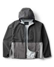 Cielo Rain Jacket Charcoal And Cinder