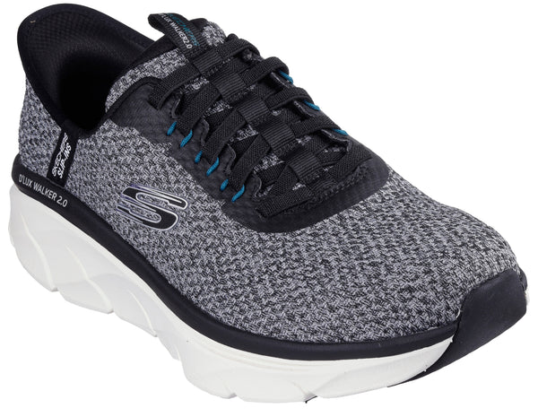 Slip-ins D'lux Walk White/Black | Quarks Shoes