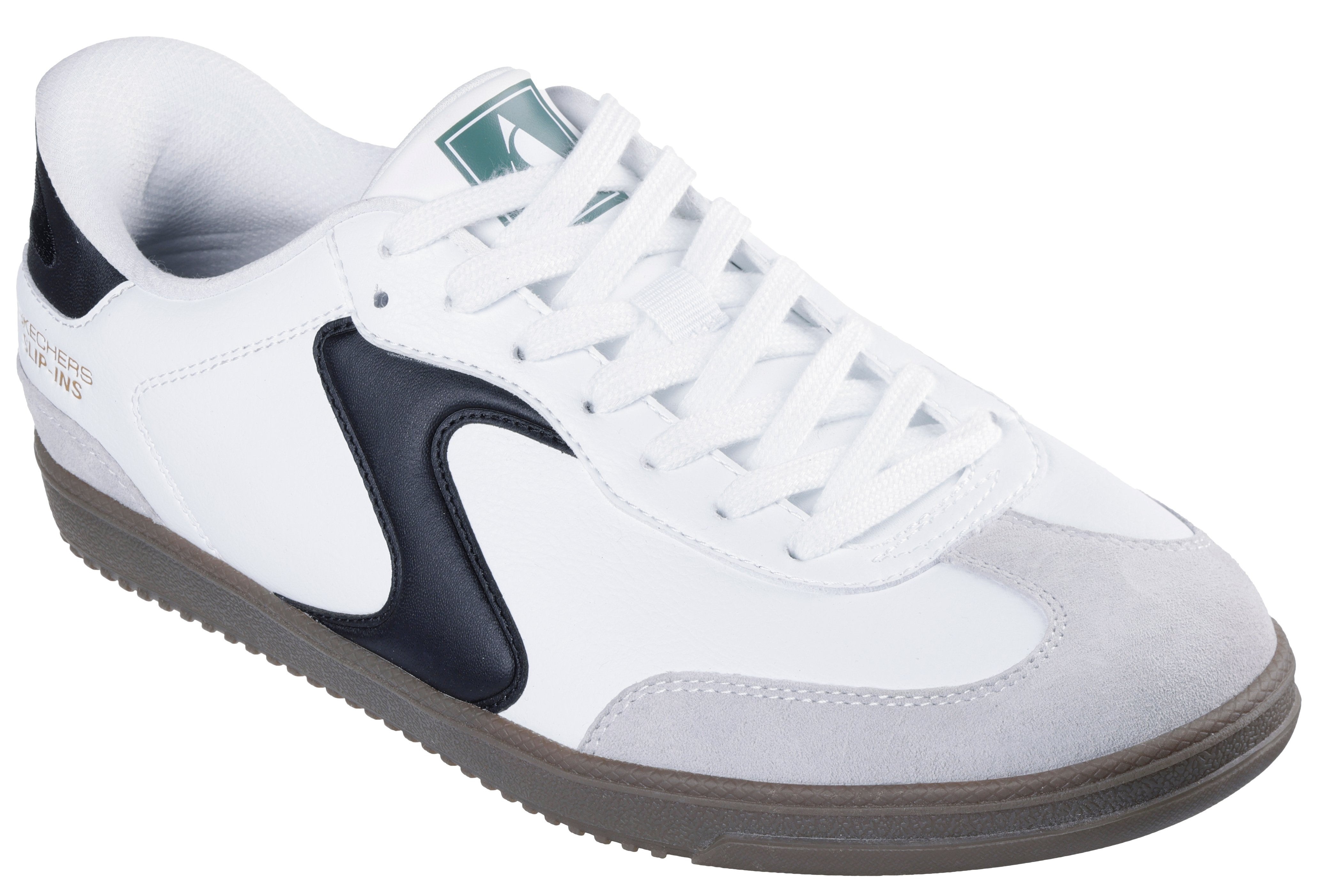 Slip-ins Hotshot White/Black | Quarks Shoes