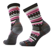 W Hike Light Cushion Margarita Crew Socks Black