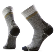 Hike Light Cushion Winding Trail Crew Socks Light Gray-ash