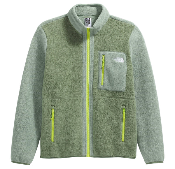 kemuri!!!　THE NORTH FACE Men's Yumiori Full Zip Bark Mist/Slate Moss/Fizz Lime | Quarks Shoes