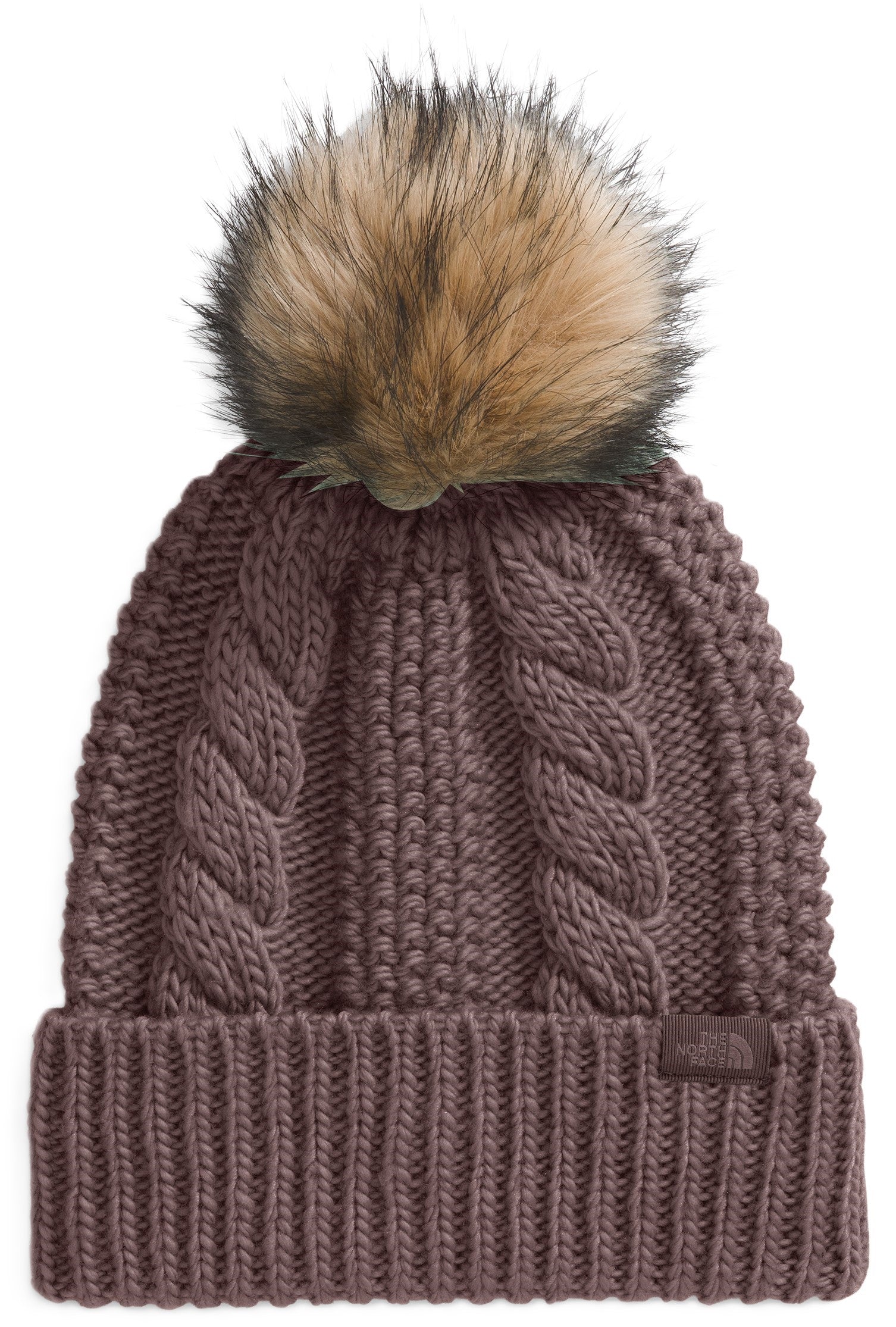 【定価28,600円】MARK&LONA Jennie Fur Knit Cap Women's Oh Mega Fur Pom Beanie Tawny Quartz | Quarks Shoes