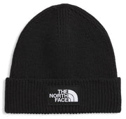 TNF Logo Box Cuffed Beanie TNF Black