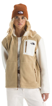 Women's Yumiori Full Zip Khaki Stone/White Dune/Utility Brown